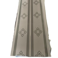 Paiement LC Panneau de plafond en PVC blanc ignifuge à emboîtement le plus populaire pour décor de maison