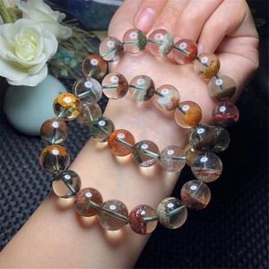 Natural al por mayor de cuatro estaciones de la paz fantasma pulsera de perlas de cristal de colores fantasma pulsera accesorio de la joyería - Product Image 1