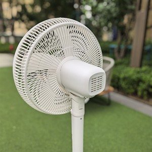 16 Inch Solar AC With LED Light 5 Blade Rechargeable Solar <b>Stand</b> Fan With and Battery <b>Stand</b> Floor Solar Fan T919 Solar Fan With - Product Image 1
