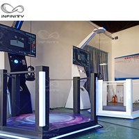 Simulateur de réalité virtuelle virtuel 9d, 8mm, 360 degrés, tapis de course vr pour borne d'arcade de réalité virtuelle