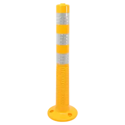 Желтые гибкие дорожные предупреждающие столбы 75 см - Product Image 5