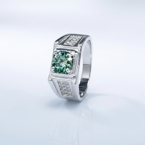 <span class=keywords><strong>แหวน</strong></span>มอสซาไนต์ผู้<span class=keywords><strong>ชาย</strong></span> 1 กะรัต สี D เงินแท้ 925 พร้อมใบรับรอง GRA สำหรับเป็น<span class=keywords><strong>แหวน</strong></span>หมั้นหรือแหวนแทนคำมั่นสัญญา - Product Image 6