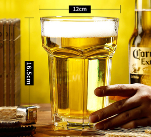แก้ว<span class=keywords><strong>เบียร์</strong></span> <span class=keywords><strong>Hoegaarden</strong></span> ขนาดใหญ่ 4200 มล. สำหรับโปรโมชั่น แก้วน้ำดื่มเบียร์แบบกำหนดเองได้ - Product Image 4