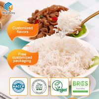Hot Selling Low Calorie Customized Instant Shirataki Rice Diabetic Food Dry Konjac Rice