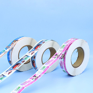 00:00 00:43 Agrandir l'image Ajouter pour comparer Partager Fabricants Étiquettes en rouleau adhésives de logo d'impression de marque privée personnalisées - Product Image 2
