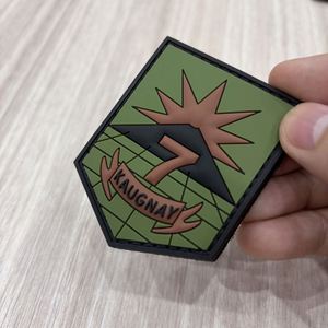 High Quality Custom 3D PVC Rubber <b>Badge</b> Irregular Soft PVC Patch Silicone Patches Iron on Backing for Clothing - Product Image 3