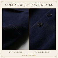 Chemises polo en tricot pour hommes grands et corpulents, manches courtes, bordure rayée, col en tricot, style business décontracté, vêtements d'été