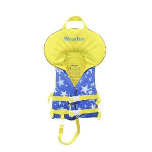 Chaleco Salvavidas Infantil para Deportes Acuáticos, Chaqueta PFD con Logotipo Personalizado, Flotabilidad EPE/NBR 37-60N, Azul/Rosa, <span class=keywords><strong>Waterfun</strong></span> SK20, Navegación, Pesca, Natación - Product Image 2