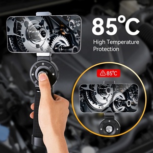 Endoscope de Vidéo Portable à Double Objectif 4,5 mm, Caméra Articulée 360° pour Inspection de Tuyaux de Voiture, Joystick, Compatible Android et iOS - Product Image 6