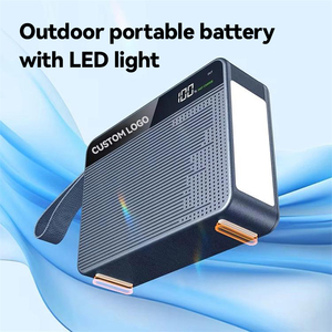 Batterie <span class=keywords><strong>externe</strong></span> REMAX FP-5 60000mAh avec charge rapide PD 27W 22.5W, lumière LED, 4 sorties, <span class=keywords><strong>chargeur</strong></span> portable pour le camping - Product Image 4