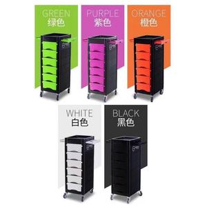 Top Sale Detachable <b>Hairdressing</b> Salon <b>Trolley</b> Spa <b>Hairdresser's</b> Assistant Gold <b>Trolley</b> With Universal Wheels Tangle-free Hair - Product Image 2