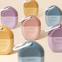 Porte-clés personnalisé avec mini flacon de crème solaire 50 ml, emballage cosmétique, fond de teint liquide, crème pour les mains, lotion, flacon souple