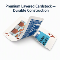 Cartes à jouer personnalisées sur le thème de la sécurité maritime |   Jeu de cartes OEM ODM avec emballage en boîte en papier, usage familial, vente en gros