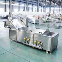 Volledig automatische fruit- en groenteblancheermachine, pinda-blancher, champignon-blancher