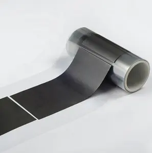Espesor 0,1, 0,2, 0,3, 0,4, 0,5, 0,8, 1,0mm, 300*300mm natural flexible lámina de grafito
