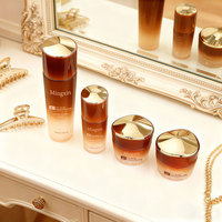 Ensemble d'emballages cosmétiques écologiques en gros : flacons et pots de crème pour soins de la peau (30g, 50g, 40ml, 100ml)
