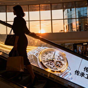 Pantalla LED Transparente Holográfica para Ventanas con Certificación CE RoHS, Segura para Museos Infantiles e Instituciones Educativas - Product Image 3