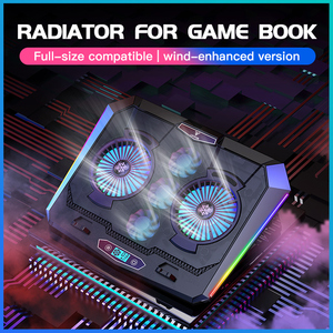 Phong cách thời trang RGB trò chơi máy tính xách tay làm mát mát USB chơi game máy tính xách tay Pad nóng Bán máy tính xách tay mát - Product Image 4