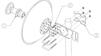 Punto de Acceso Inalámbrico para Exteriores QTECH QW Beam 5-27 5GHz 2x2 MIMO CPE con Antenas de 50Km para Comunicación PTP/PTMP