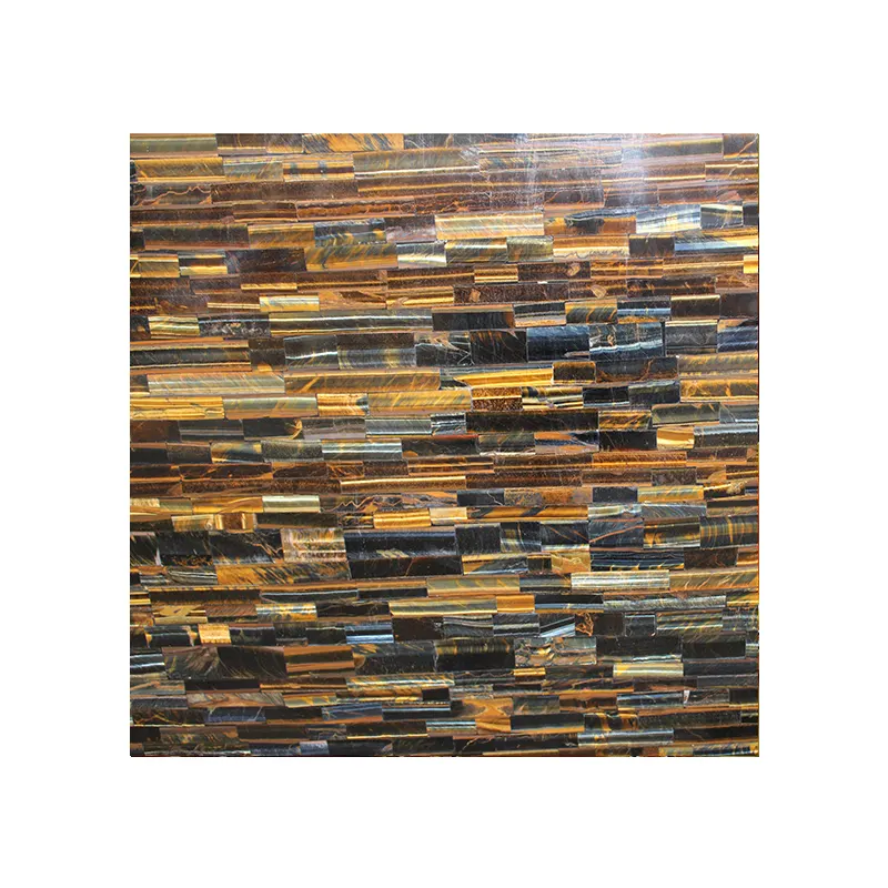 Factory Direct Sell Marble Thin Slab Natural Tiger Eye Marble Slab For Table Top