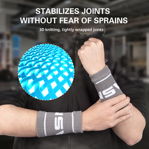 MKAS Support <span class=keywords><strong>de</strong></span> poignet sportif multicolore en tricot à compression, tube <span class=keywords><strong>de</strong></span> poignet d'été, bandeau absorbant la transpiration pour la main - Product Image 5