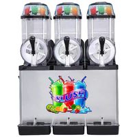 Machine à smoothies et granités professionnelle commerciale, double/triple cuve, automatisée, 220/110V 570W, haute performance pour restaurants et salons de thé