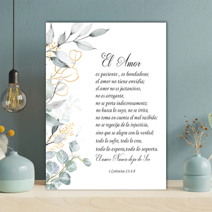 Wholesale Watercolor Bible <strong>Verse</strong> Still Life Canvas Print Christian Gift Religious Home Decor - Product Image 4