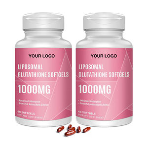 OEM Hochwertige hoch dosierte liposo male <span class=keywords><strong>L</strong></span>-Glutathion-Nahrungs ergänzungs mittel Großhandels preis White ning Soft Capsules für gesundes Altern - Product Image 1