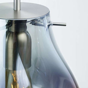 Lampe suspendue en verre irrégulière moderne Goutte <span class=keywords><strong>d</strong></span>'<span class=keywords><strong>eau</strong></span> Lampe suspendue pour <span class=keywords><strong>salle</strong></span> à manger Bar Café - Product Image 3