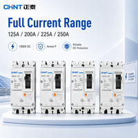 Disjoncteur à boîtier moulé CHINT NM8NDC DC 125A 250A 1000V pour système solaire photovoltaïque