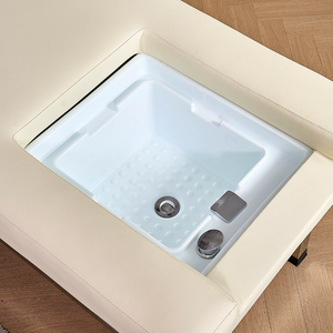 Modern Salon Back Lift Reclining Hair Washing Pedicure Massage Washing Shampoo Head Spa Bed - Product Image 6