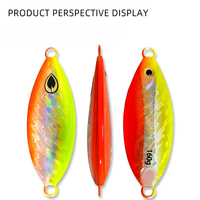 Leurre de pêche en métal ultra compact 160g 8cm, type balle, pré-monté, pour eau salée, courant fort, coulée rapide, pour pêche en haute mer, tilapia et rivière