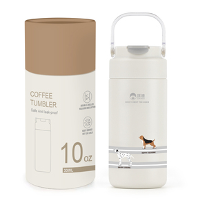 <span class=keywords><strong>Bouteille</strong></span> d'eau classique isolée sous vide à double paroi en acier inoxydable écologique avec paille et poignée <span class=keywords><strong>Meilleur</strong></span> cadeau d'affaires - Product Image 5