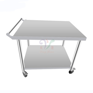 Foshan Fournisseur OEM ODM En Acier Inoxydable Restaurant Personnalisé Restauration <span class=keywords><strong>Table</strong></span> De Travail <span class=keywords><strong>Chariot</strong></span> - Product Image 5