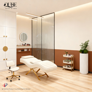 Custom <strong>Foldable</strong> Adjustable Lash Bed for Salon Furniture Curved Spa Beauty <strong>Mattress</strong> for Facial Bed Lashista Eyelash Massage Table - Product Image 2