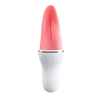 Multifunktionaler Zungenvibrator für Frauen mit 12 Vibrationsmodi, Klitoris- und G-Punkt-Stimulator, USB-Aufladbar, Wasserdicht