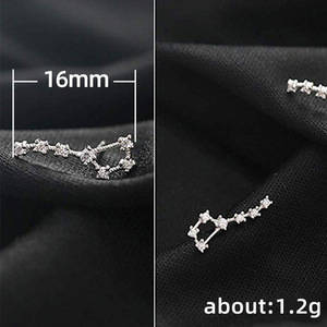 Orecchini a Perno Geometrici Freschi per Donne, Accessorio per Orecchie in Stile Semplice da Campus - Product Image 4