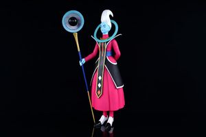 Anime al por mayor: Modelo de PVC hecho a mano del Bastón de Bilus, Dios de la Destrucción, Adorno de Muñeco - Product Image 2