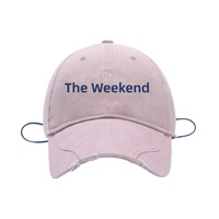 Casquette de baseball vintage style américain brodée à l'anglaise, décontractée et polyvalente, avec petite poupée ours, pour hommes et femmes, idéale pour le sport ou comme casquette de papa.