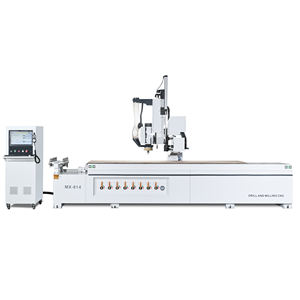 Máquina CNC para trabajar la madera, taladrar y fresar MX-814 con ATC multieje de doble eje X/Y para puertas y gabinetes - Product Image 6