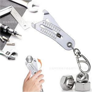 เครื่องวัดขนาดเกลียวแบบพกพา พวงกุญแจวัดขนาดน็อตและสกรู - Product Image 4