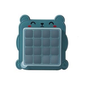 Stampo per Cubetti di <span class=keywords><strong>Ghiaccio</strong></span> in Plastica a Forma di Cartone Animato, Creatore di <span class=keywords><strong>Ghiaccio</strong></span> per Famiglia, Cucina e Bar, Forma Quadrata, Congelamento Rapido - Product Image 2