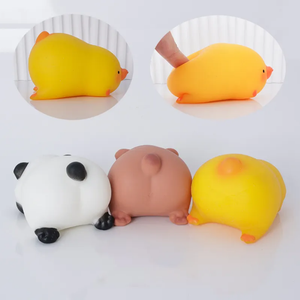 Jouets anti-stress mignons en forme d'animaux de dessin animé, mini-cadeaux de décompression pour enfants de 5 à 7 ans, très demandés - Product Image 3