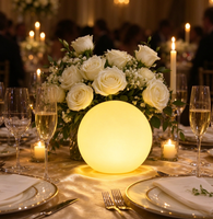 Boule lumineuse solaire LED IP65 pour décoration de Noël, 16 couleurs, télécommande, étanche, lampe de jardin extérieure rechargeable, pour fête