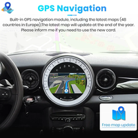 Junsun-Autoradio sans fil Carplay Android pour BMW Mini Cooper R56 R57 R60 2006-2013, navigation multimédia, autoradio 2din