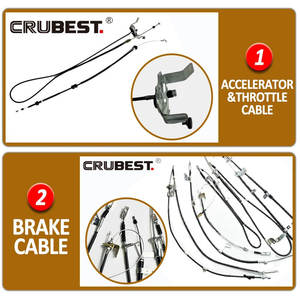 Fourniture de câble de frein à main de voiture en gros OEM 597602E200 597702E201 câble de commande de câble de frein automatique - Product Image 2