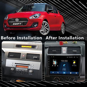 Aijia Android Musique Système Multimédia <span class=keywords><strong>Dvd</strong></span> Gps Navigation Wifi Car <span class=keywords><strong>Media</strong></span> <span class=keywords><strong>Player</strong></span> 2 Din Radio Pour Suzuki Swift 2003-2010 - Product Image 3