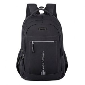 Mochila para portátil unisex de 17 pulgadas, impermeable, personalizada, con carga para ordenador, antirrobo, de tela Oxford grande. - Product Image 3