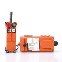 Télécommande RF sans fil industrielle F21-2D, double vitesse, étanche, pour grue, 315 MHz/433 MHz