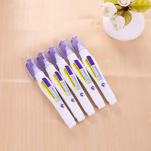 Hot Student School Stationery White Correction Fluid OEM Creative Writing Correction Error Correction Fluid Pen